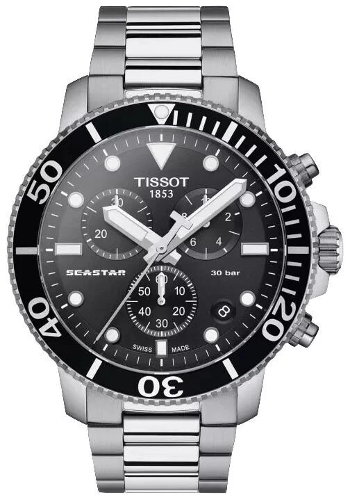 Tissot Seastar Men's Black Watch - T120.417.11.051.00