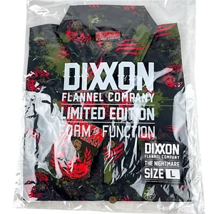 Camisa Dixxon Franela "Pesadilla" Para Hombre GRANDE Manga Corta Fiesta Terror - Imagen 1 de 8