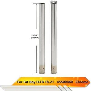 for Harley 45500460 Chrome 49mm 23 7/8" Fork Tube Fat Boy FLFB Softail 2018-2023 - Picture 1 of 10