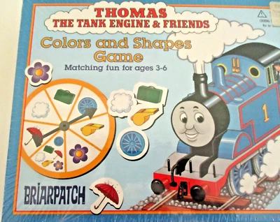 NEW, Sealed, Thomas The Tank Engine & Friends Colors & Shapes Game, Briarpatch - Image 1 of 4