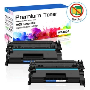 2PK 148A W1480A Toner Cartridge for HP LaserJet Pro 4001n MFP 4101fdw~NO CHIP - Picture 1 of 23