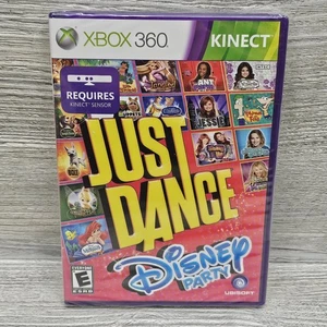Just Dance Disney Party Xbox 360 Kinect Video Game Multiplayer New Sealed - Picture 1 of 8