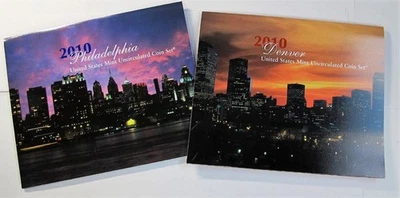 2010 U.S. Uncirculated Mint Set * P & D * 28 Piece Set * In Original Holders - Image 1 of 4