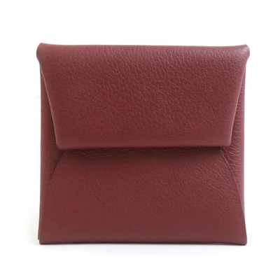 Auténtico Estuche Monedero HERMES Bastia Rojo H Evercolor - r10889a Foto 1 de 4