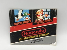 Notice  Nintendo Nes - NES - duck hunt & mario bros   - FAH - BON ETAT - REF 06
