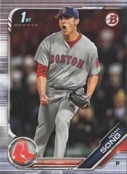 2019 Bowman Draft Paper Prospects #BD-99 Noah Song 1st Boston Red Sox - Image 1 of 2