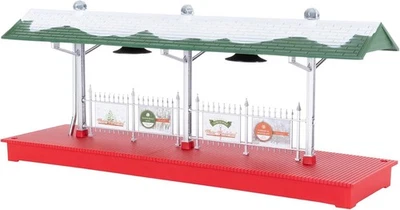 Lionel Trains - Winter Wonderland Plug-Expand-Play Station Platform, O Gauge  - Image 1 of 4