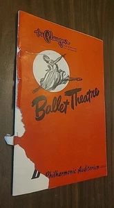 1940''s Playgoer Magazine. Ballet Theatre Los Angeles California VTG RARE - Picture 1 of 9