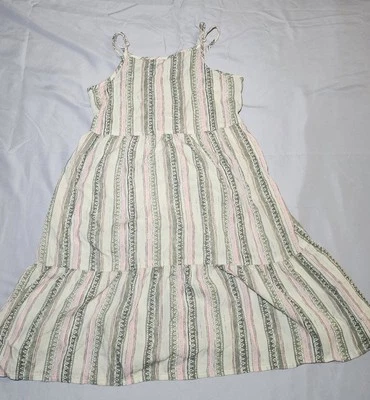 Vestido Arizona a rayas para niñas talla 7/8 Foto 1 de 4