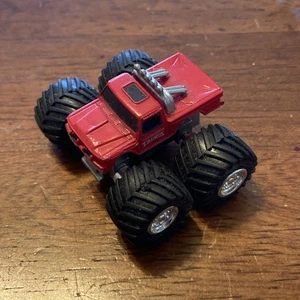 Micro Machines TAURUS Monster Truck Galoob Red Datsun - Picture 1 of 10
