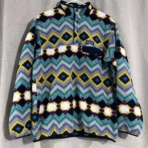 Felpa Pullover Patagonia Synchilla - Donna Grande Pile Twist in Legno Retrò - Foto 1 di 8