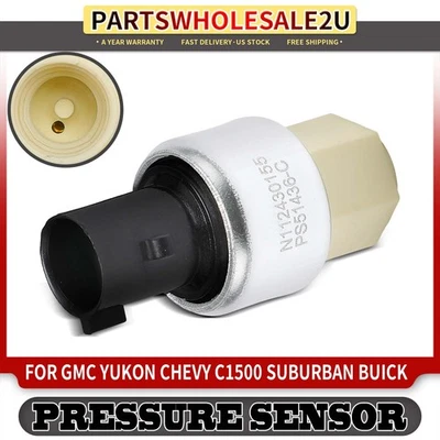 Interruptor de pressão de ciclismo embreagem AC para GMC Yukon Chevrolet C1500 Suburban Buick - Imagem 1 de 4