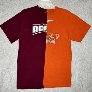 Camiseta Texas A&M Aggies Texas Longhorns House Divided - Joyas - Grande para mujer - Imagen 1 de 9