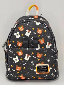 NEU MIT ETIKETT LOUNGEFLY HALLOWEEN GRUSELIGE MÄUSE RUCKSACK ~ KEINE OHREN ~ NUR TASCHE ~ KOSTENLOSER US-VERSAND - Bild 1 von 8