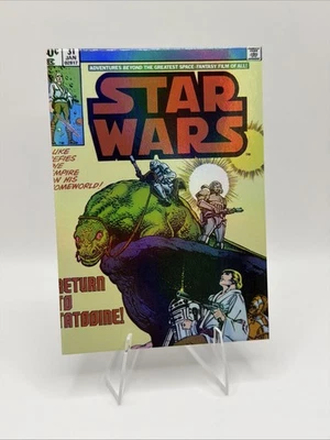 2024 Masterwork Star Wars #MC-9 Star Wars #31 Jan 1980 Comic Cover Foil /299 - Image 1 of 4