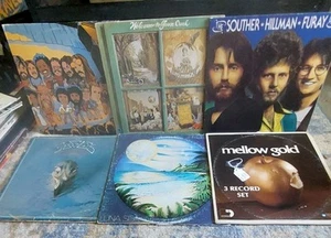 13 Rock, Country Rock, Outlaw Country, Classic Rock Vinyl Album Lot - Picture 1 of 7