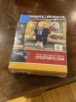 Mini Figura Patriots Tom Brady 12 Piezas Nuevo Precintado NFL The GOAT Foto 1 de 3