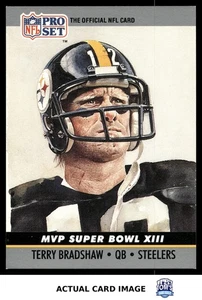 1990 Pro Set #13 TERRY BRADSHAW Steelers HOF EX-NM - Picture 1 of 4