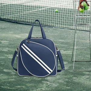Pickleball Racket Bag Tennis Racket Bag Crossbody Zipper Shoulder Multipurpose - Picture 1 of 7