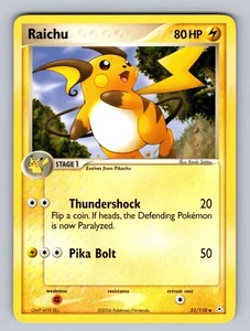 Raichu - 51/110 Uncommon Holon Phantoms - LP Pokemon TCG - Picture 1 of 2