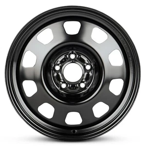 New Wheel For 1994-2004 Mazda 323 17 Inch Black Steel Rim - Picture 1 of 9
