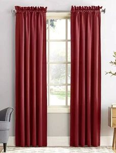 Pannello finestra oscurante camera Sun Zero Lichtenberg Gramercy 54" x 72" rosso mattone - Foto 1 di 6