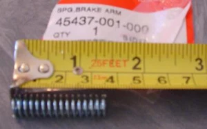 *1EA OEM HONDA FRONT BRAKE CABLE SPRING (Z50A) (CT70 1968-79) (ALL Z50R) (205P) - Foto 1 di 1