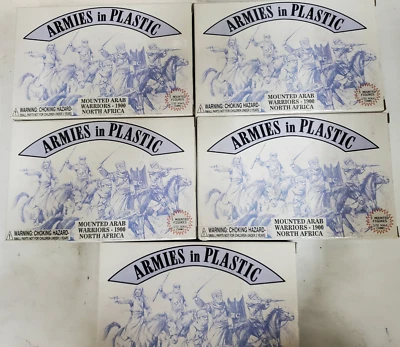 Armies in Plastic Mounted Arab Warriors North Africa 1900 Set of 5 boxes - Image 1 of 4