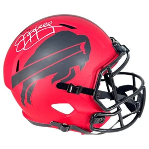 Jim Kelly Signed Buffalo Bills Rave Full-Size Replica Football Helmet (JSA) - Picture 1 of 3