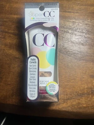 PHYSICIANS FORMULA SUPER CC COLOR-CORRECTION + CARE Cream Foundation #6234 LIGHT - Image 1 of 4
