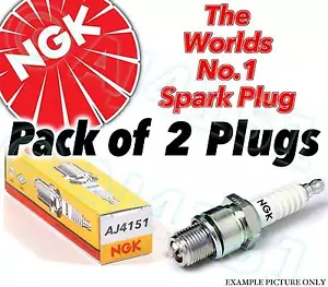 2x NEW NGK Replacement SPARK PLUGS - Part No. BCPR5ES Stock No. 6130 2pk - Picture 1 of 1