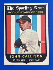1959 Topps John Callison Baseball Rookie Card #119 EX