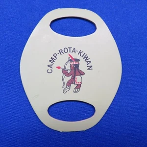 Boy Scout Camp Rota-Kiwan Neckerchief Slide 255C1 - Picture 1 of 3