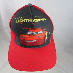 Cars 2 Lightning McQueen Hat Strapback Disney Movie Pixar Cotton Youth Boys Cap - Picture 1 of 8