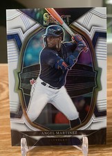 ANGEL MARTINEZ 2023 Select Concourse Level White Prizm /149 CLEVELAND GUARDIANS