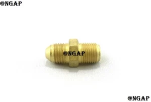 Adaptador de montaje restrictor de alimentación de aceite turbo de latón de 0,035" -3 AN x 7/16-24UNF - Imagen 1 de 4