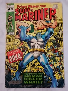 PRINCE NAMOR, DAS U-BOOT #23 MARVEL COMICS BRONZEZEIT 1970 - Bild 1 von 2