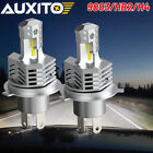 Auxito H4 9003 Led Headlight Bulbs Hi Low Beam Conversion Kit 6000K White Canbus