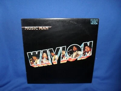 WAYLON JENNINGS MUSIC MAN - AUSTRALIAN LP RECORD - Image 1 of 3