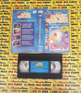 VHS*film MAGIC ENGLISH N.26 fairyland un mondo di fiaba 1997 WALT DISNEY (F55) - Foto 1 di 1