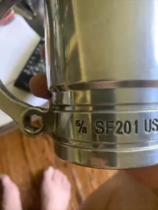 *NUOVO* Coppa tazza presa in alluminio a scatto grande SF201 USA SPEDIZIONE GRATUITA - Foto 1 di 17