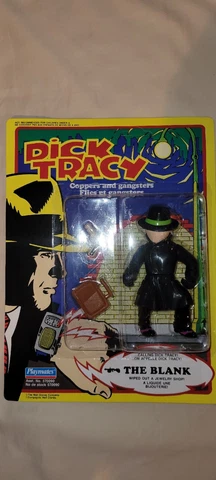 Dick Tracy, The Blank Figure By Playmates. Great Condition! HOLY GRAIL! 🔥 🔥 🔥 Cover