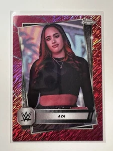 AVA 2025 Topps Chrome WWE Pink Shimmer Hobby Exclusive NXT #84 SP - Picture 1 of 2