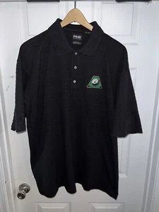 Ping Polo Shirt Adult Extra Large Black Rugby Golf Golfing Eight Ball Pool Z - Picture 1 of 7