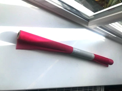 Curtain Panel 60 X 300cm  New Ikea Anno Lill magenta Sheer - Image 1 of 4