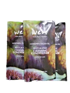 WEN by Chaz Dean 3-pack 2 oz. Cleansing Conditioner packets MANDERIN ITALIAN FIG - Picture 1 of 4