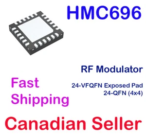 Modulador de RF cuadratura HMC696 20 MHz ~ 2,7 GHz IC 24-VFQFN 24-QFN dispositivos analógicos - Imagen 1 de 1