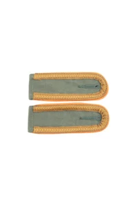 WWII German Heer DAK Fieldgendarmerie Unteroffizier Sergeant shoulder boards - Imagen 1 de 2