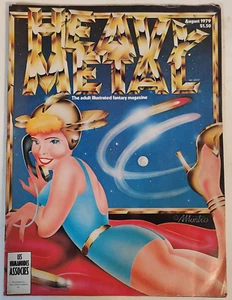 Revista de cómics ilustrados de fantasía para adultos de heavy metal agosto de 1979 - Imagen 1 de 5