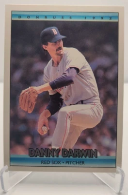 1992 Donruss #87 Danny Darwin Boston Red Sox Baseball Card - Image 1 of 2